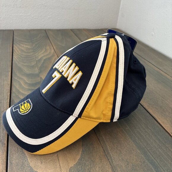 NBA Drew Pearson Signature Series - Indiana Pacers #7 Jermaine O'Neal Hat (C9) - Picture 2 of 8